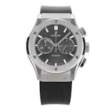 Pre-Owned Hublot Classic Fusion Chronograph Titanium Mens Watch 521.NX.1171.LR