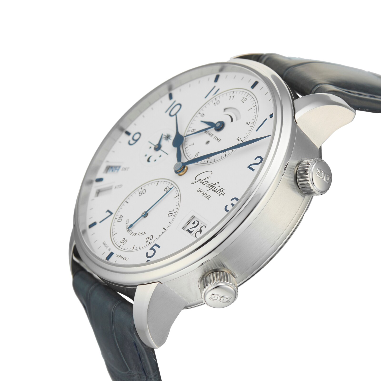 Pre-Owned Glashutte Original Pre-Owned Glashutte Senator Cosmopolite Mens Watch 1-89-02-03-02-30 Pre-Owned Glashutte Original Pre-Owned Glashutte Senator Cosmopolite Mens Watch 1-89-02-03-02-30