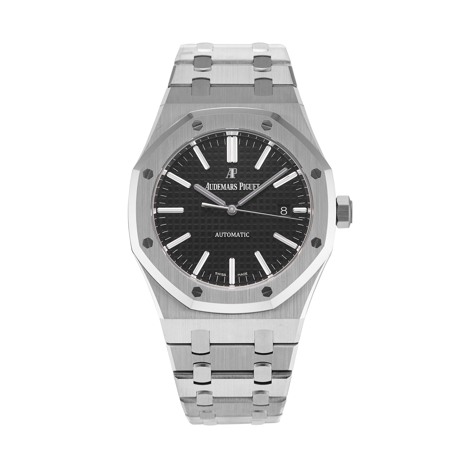 Pre Owned Audemars Piguet Royal Oak Mens Watch 15400ST.OO.1220ST.01.A