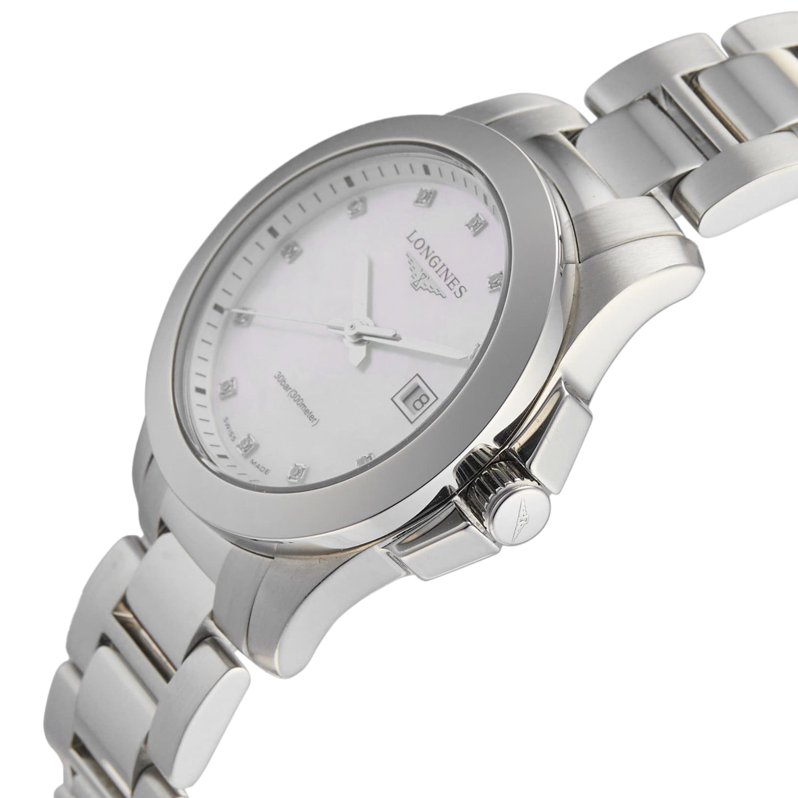 Pre-Owned Longines Conquest Ladies Watch L3.376.4.87.6