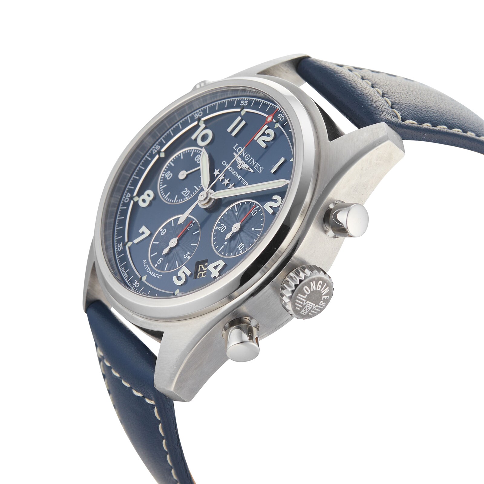 Pre-Owned Longines Spirit Mens Watch L3.820.4.93.0