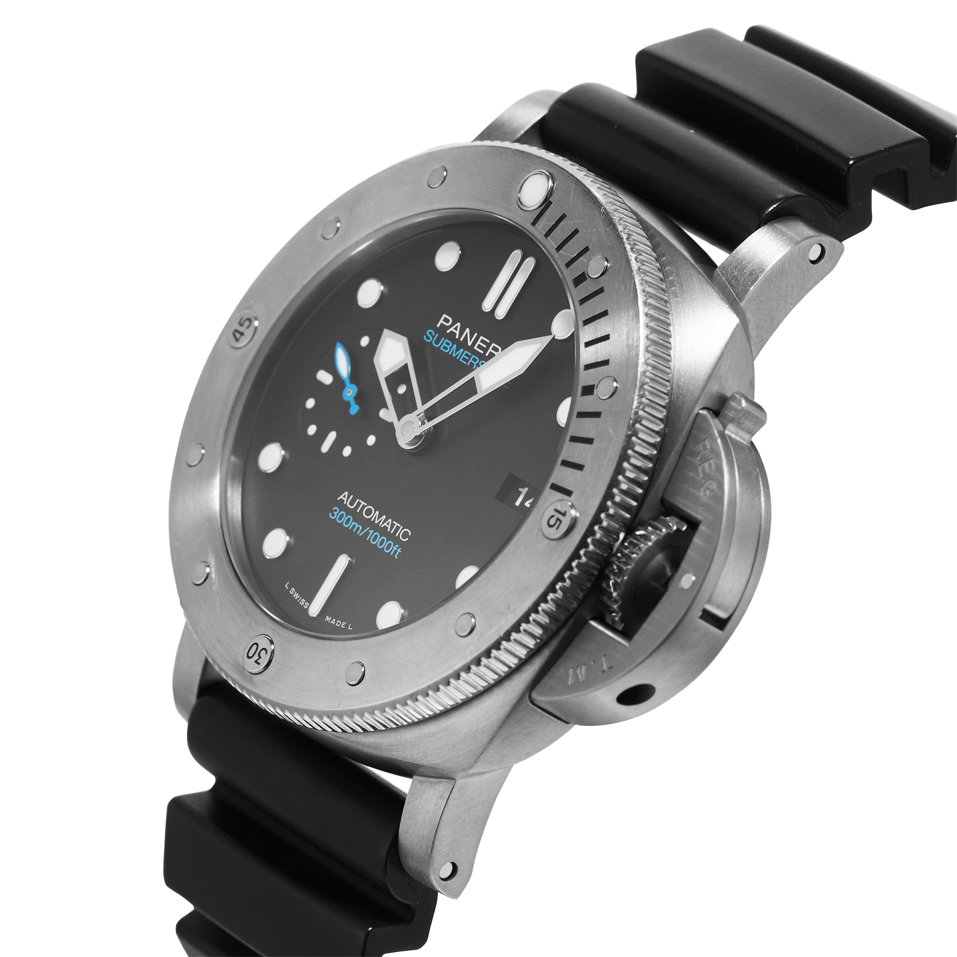 Pre-Owned Panerai Panerai Luminor Submersible 1950 3 Days PAM01305