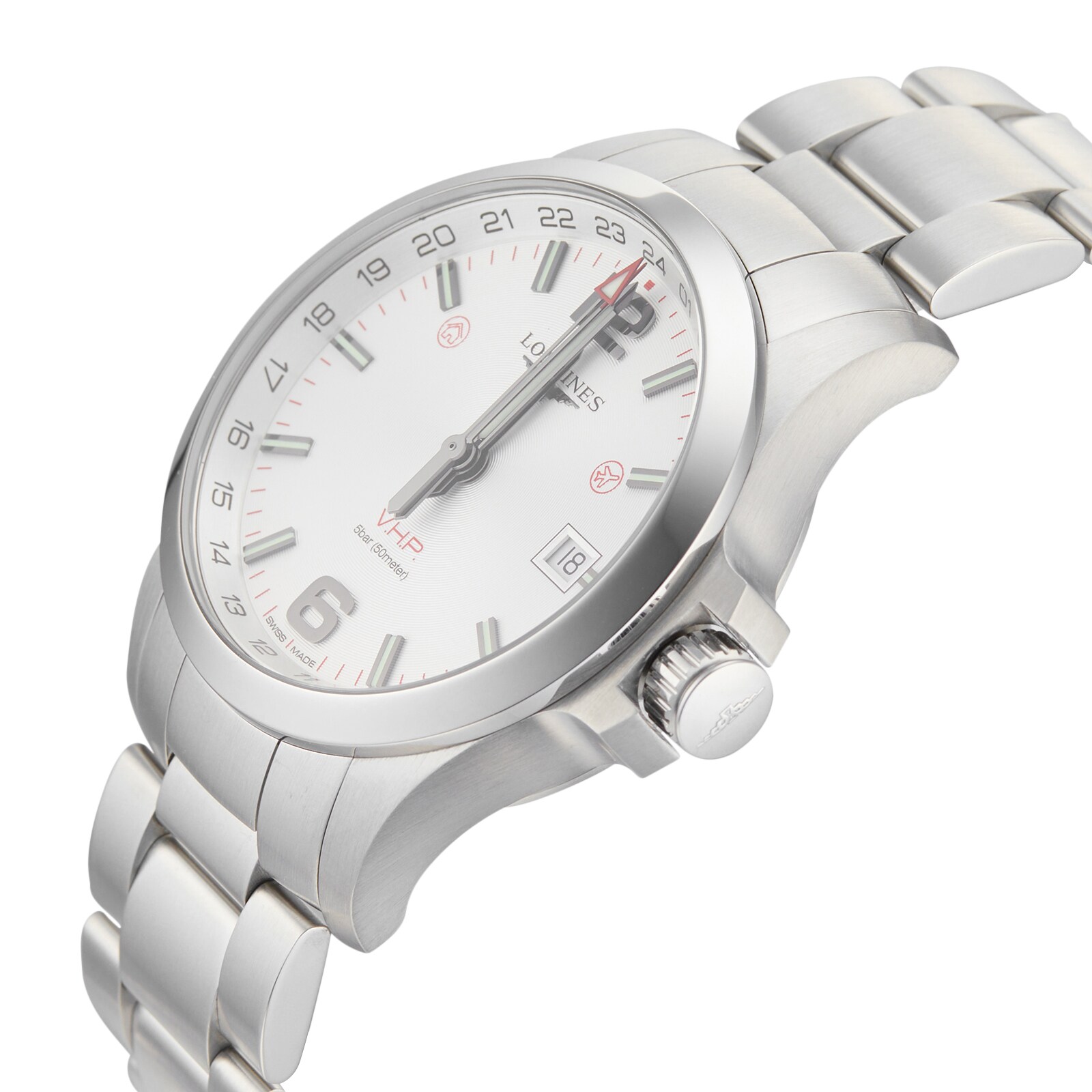 Pre-Owned Longines Pre-Owned Longines Conquest VHP Mens Watch L3.728.4.76.6 Pre-Owned Longines Pre-Owned Longines Conquest VHP Mens Watch L3.728.4.76.6