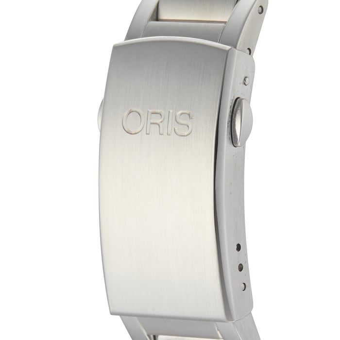 Pre-Owned Oris Aquis Date 01 733 7730 4159-07 8 24 05PEB
