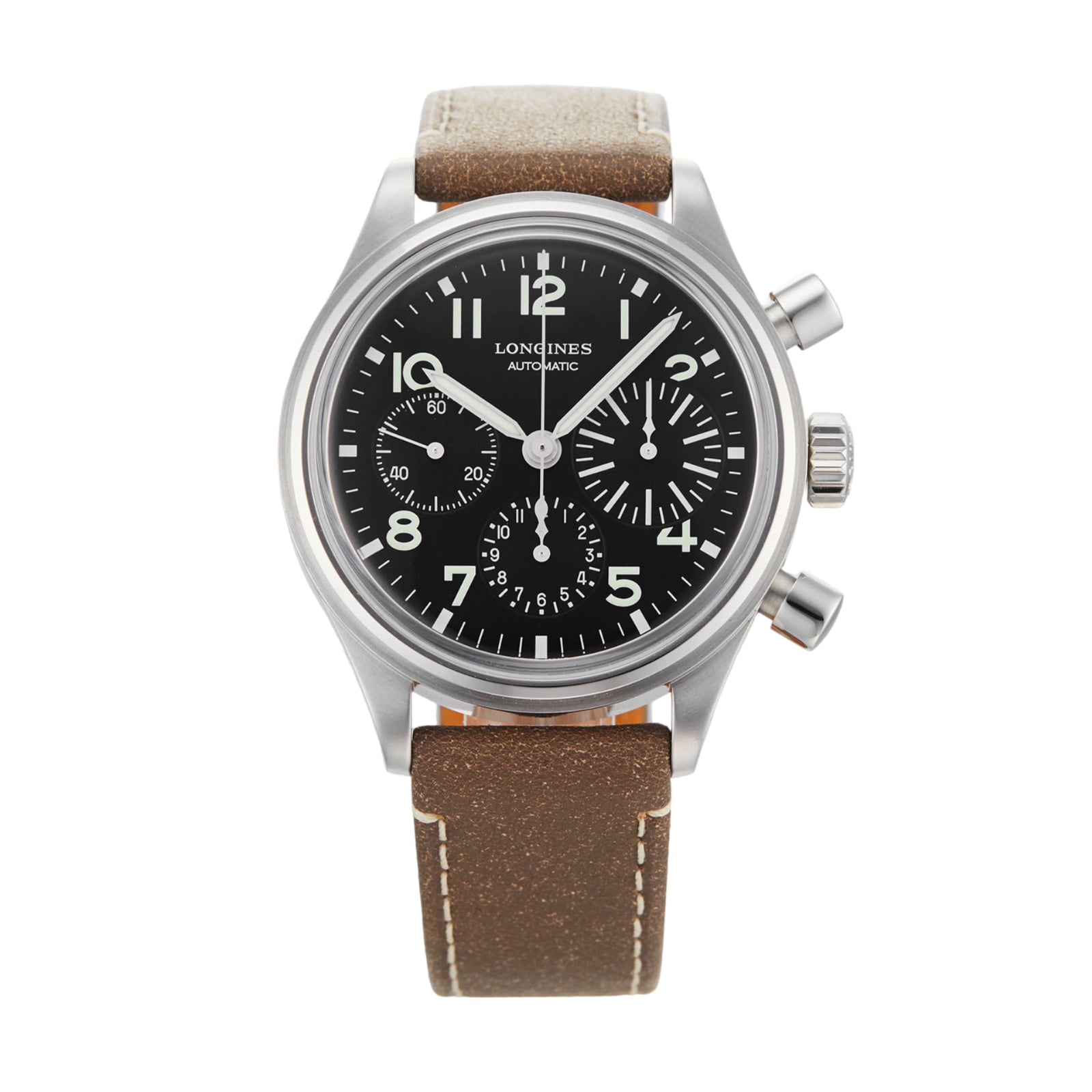 Pre-Owned Longines Avigation Bigeye Mens Watch L2.816.4.53.2