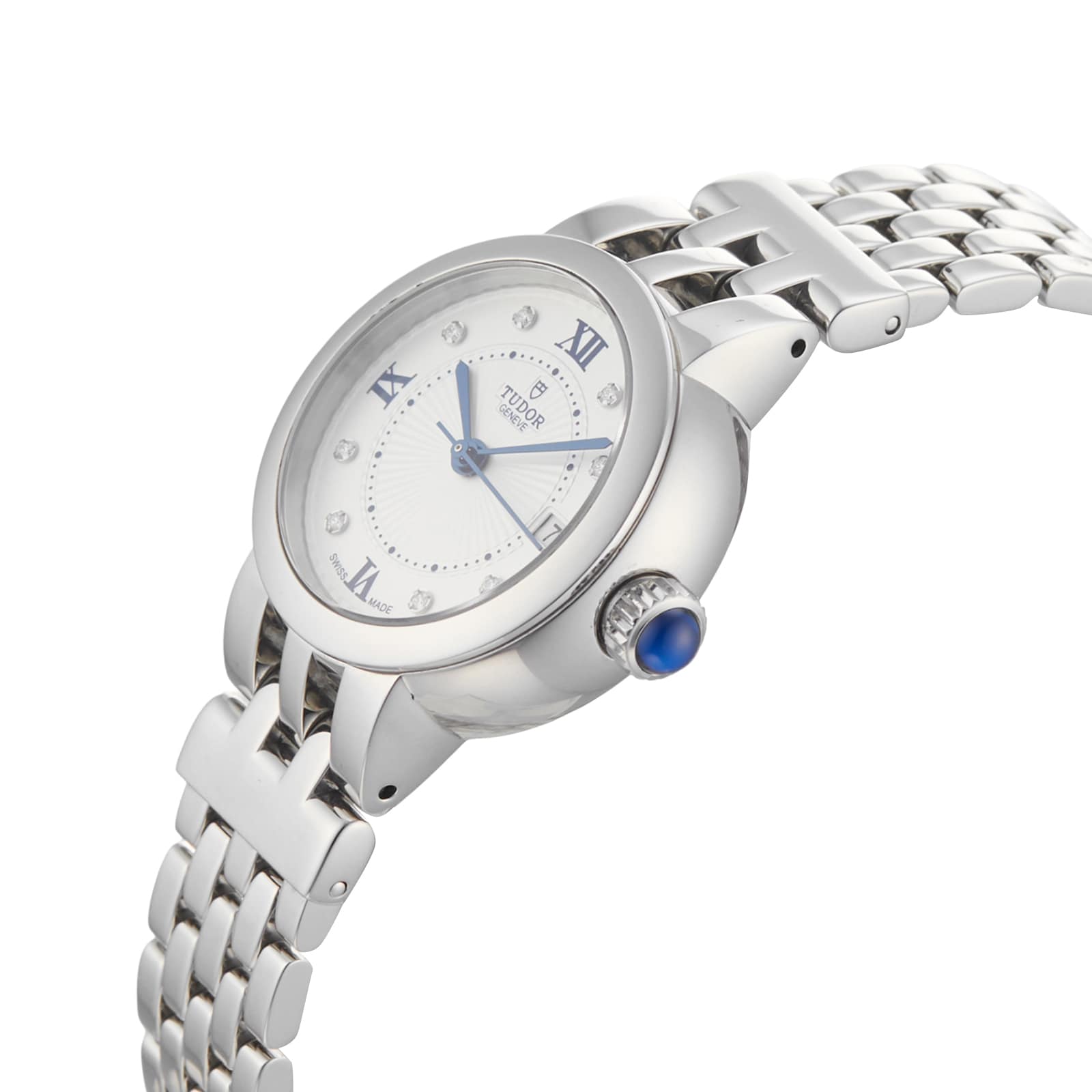 Pre-Owned Tudor Clair De Rose Ladies Watch M35200-0004