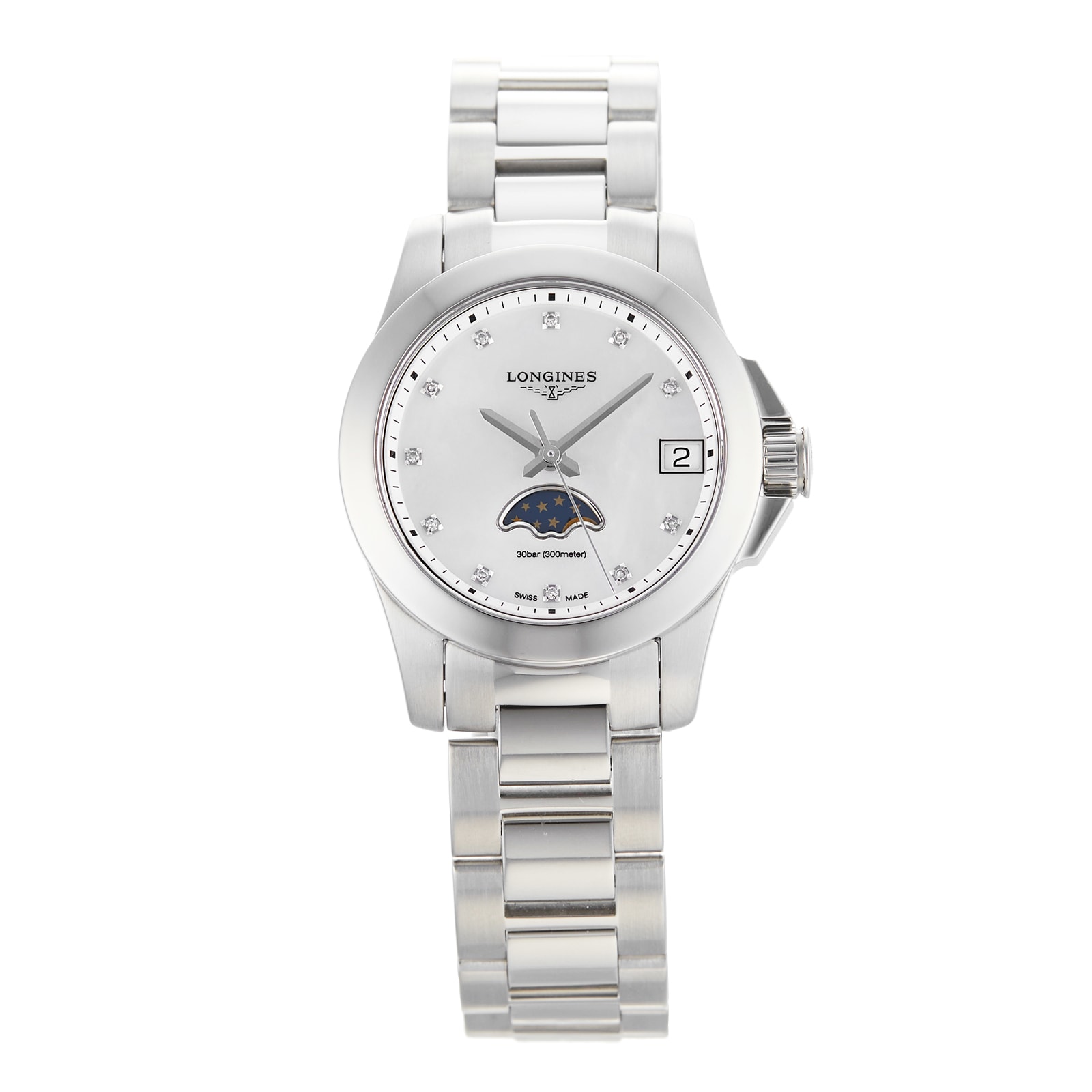 Pre-Owned Longines Conquest L3.380.4.87.6