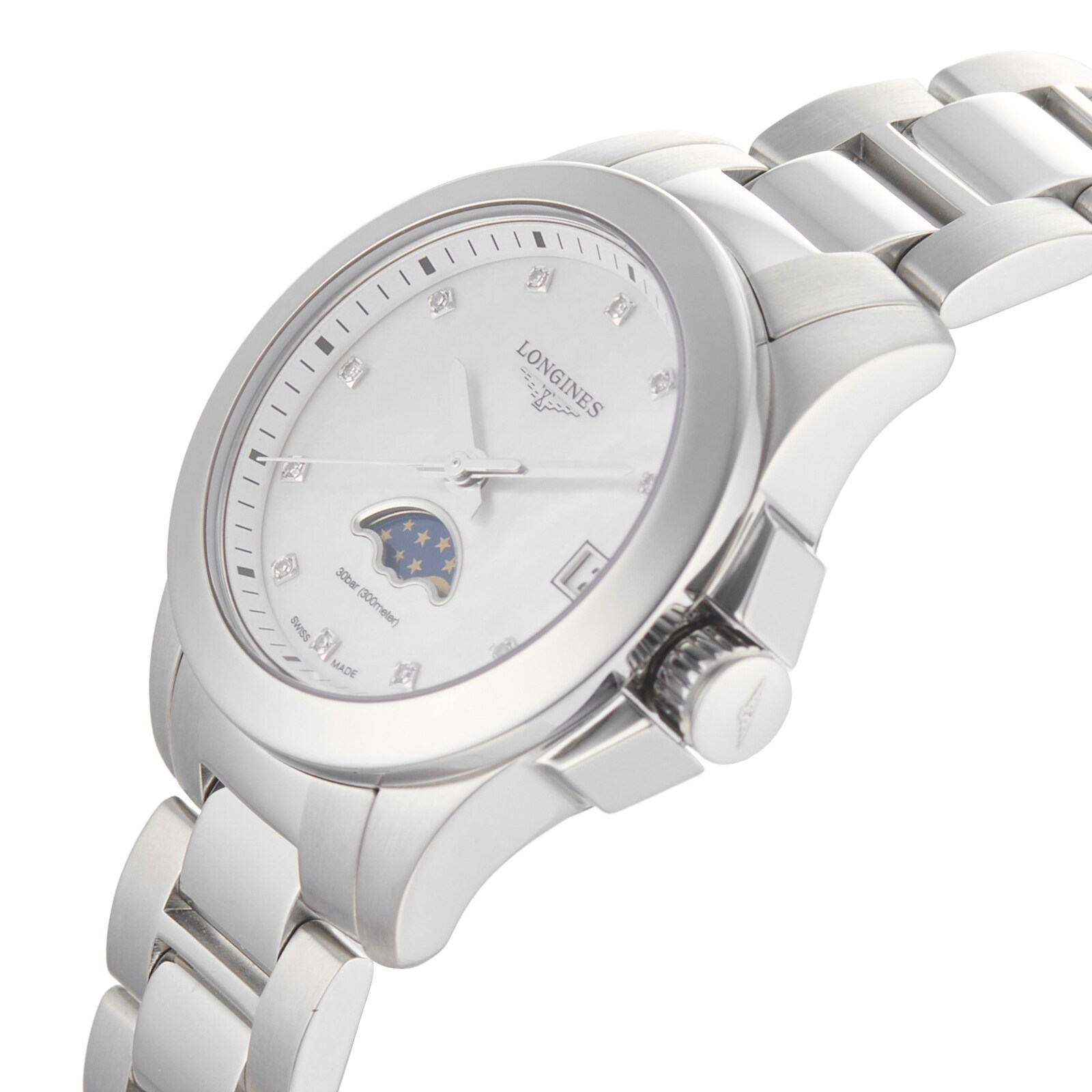 Pre-Owned Longines Conquest L3.380.4.87.6