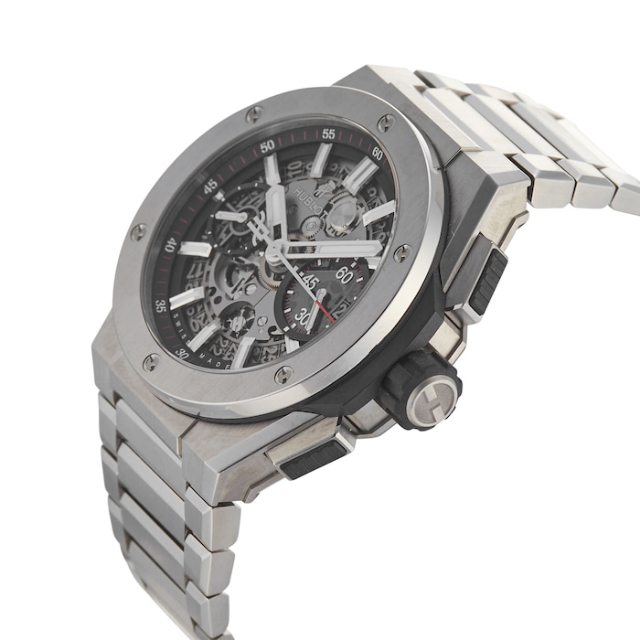 Pre-Owned Hublot Big Bang Intergrated Titanium Mens Watch 451.NX.1170.NX