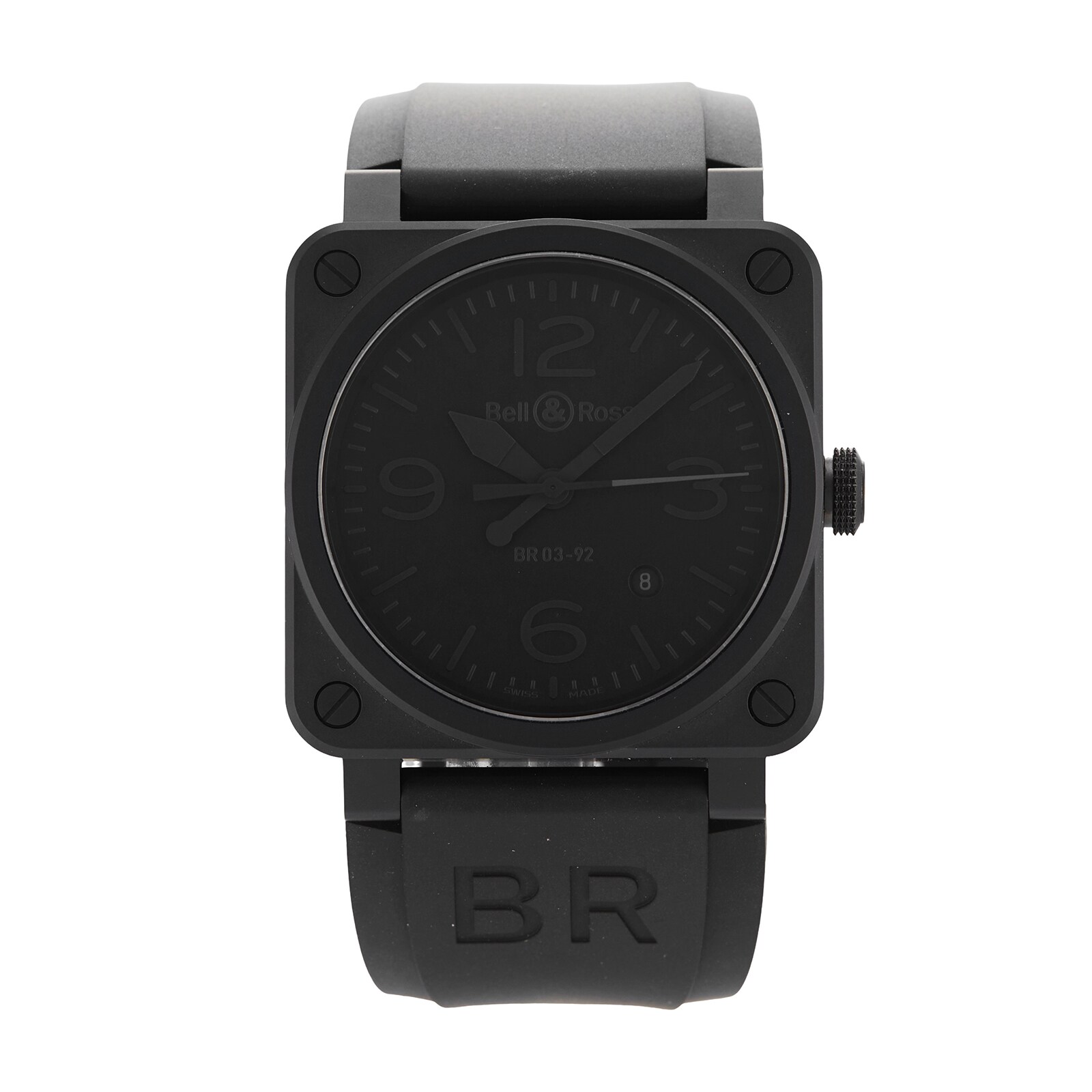 Pre-Owned Bell & Ross Black Matte BR 03-92 Pre-Owned Bell & Ross Black Matte BR 03-92