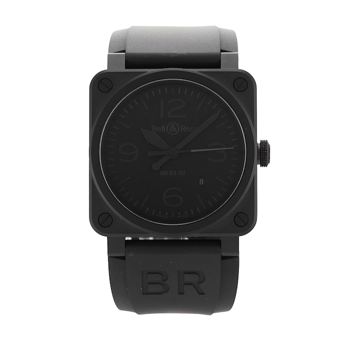 Pre-Owned Bell & Ross Pre-Owned Bell and Ross Black Matte BR 03-92