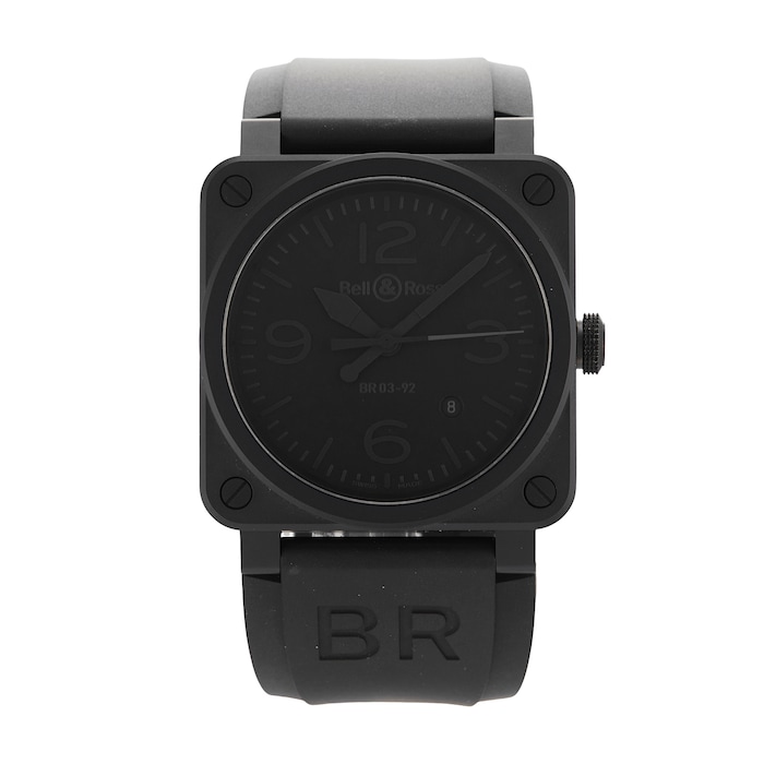 Pre-Owned Bell & Ross Black Matte BR 03-92