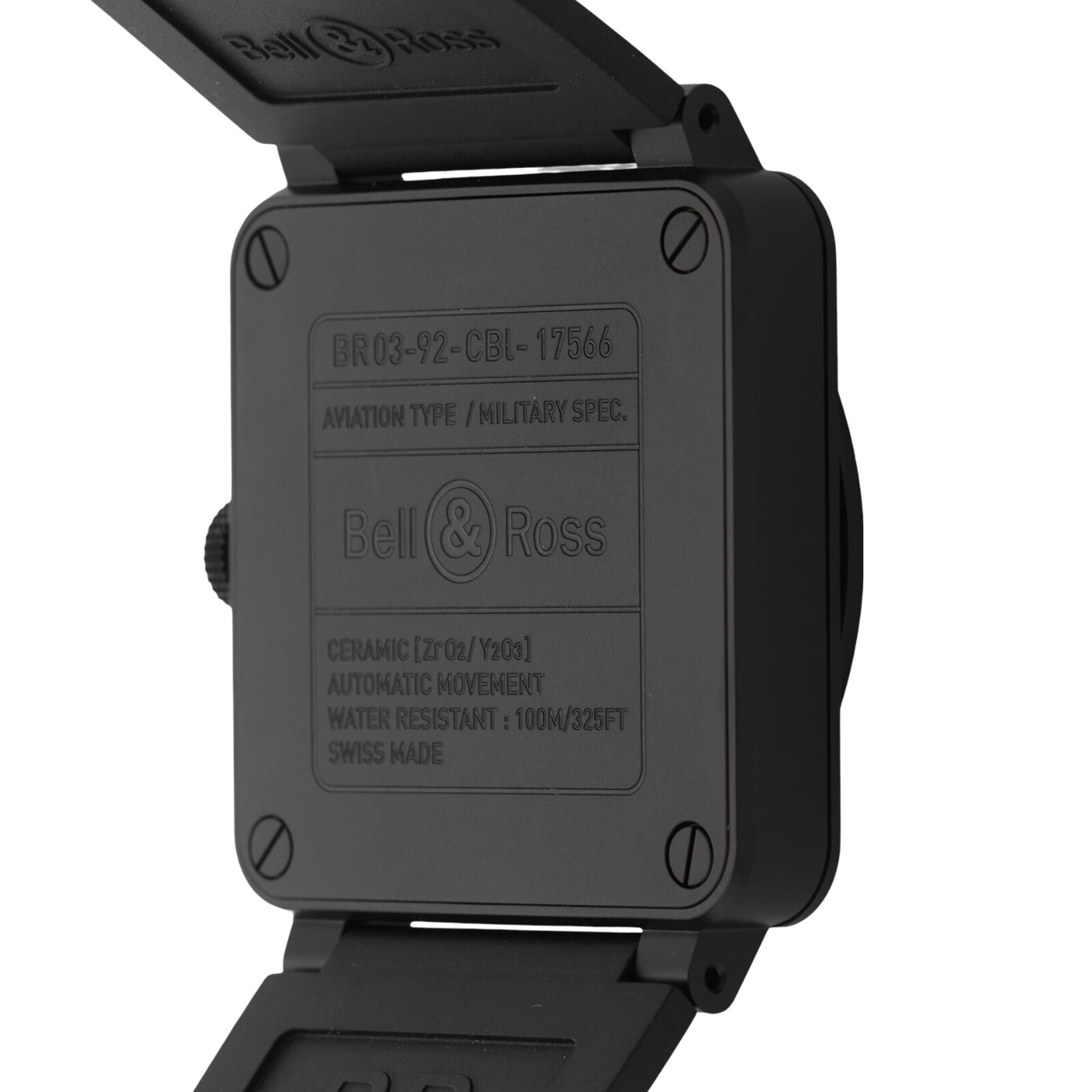 Pre-Owned Bell & Ross Black Matte BR 03-92 Pre-Owned Bell & Ross Black Matte BR 03-92