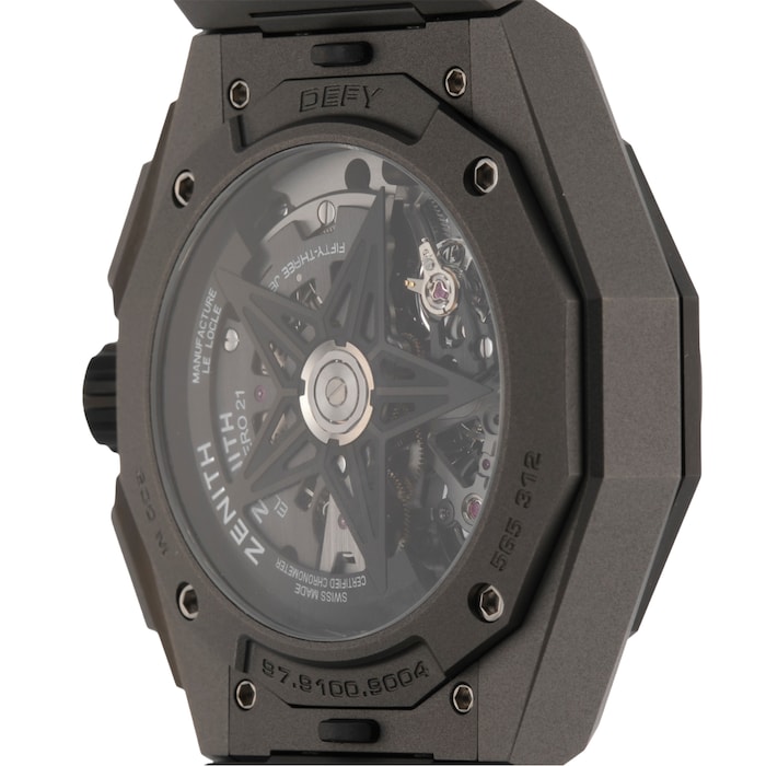 Pre-Owned Zenith Defy Extreme Mens Watch 97.9100.9004