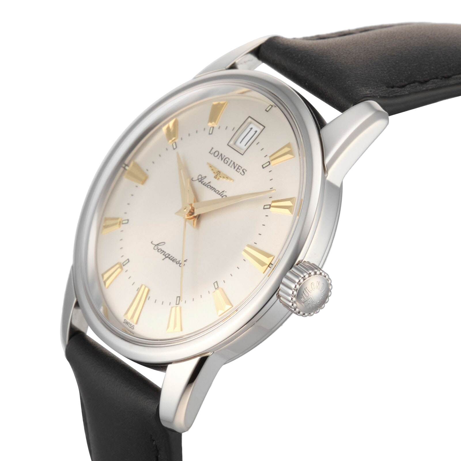 Pre-Owned Longines Conquest Heritage 35mm Mens Watch L.611.4 Pre-Owned Longines Conquest Heritage 35mm Mens Watch L.611.4