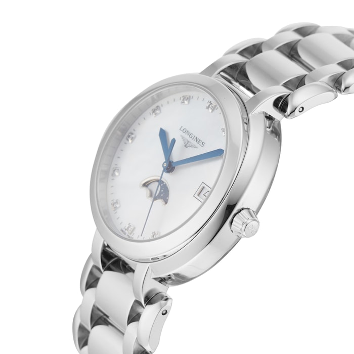 Pre-Owned Longines Primaluna Moonphase 34mm Stainless Steel