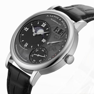 Pre-Owned A. Lange & Sohne Grand Lange Moon Phase 'Lumen' in 950 Platinum LSLS1392AI