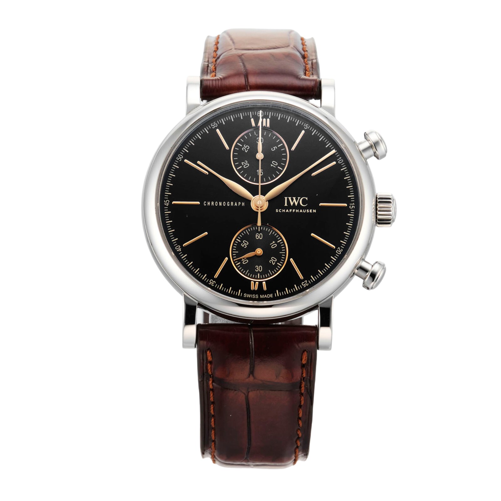 Pre-Owned IWC Portofino Chronograph 39 Mens Watch MIW391404 Pre-Owned IWC Portofino Chronograph 39 Mens Watch MIW391404