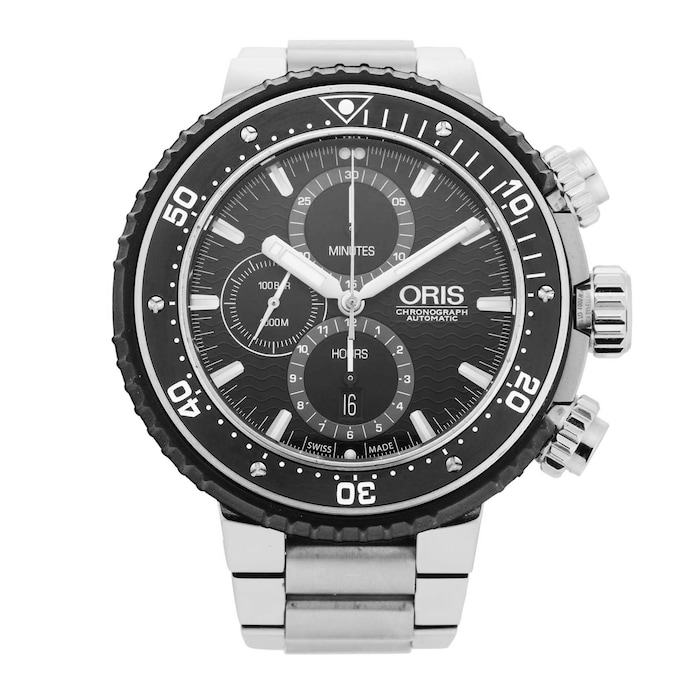 Pre-Owned Oris ProDiver Chronograph 01 774 7727 7154