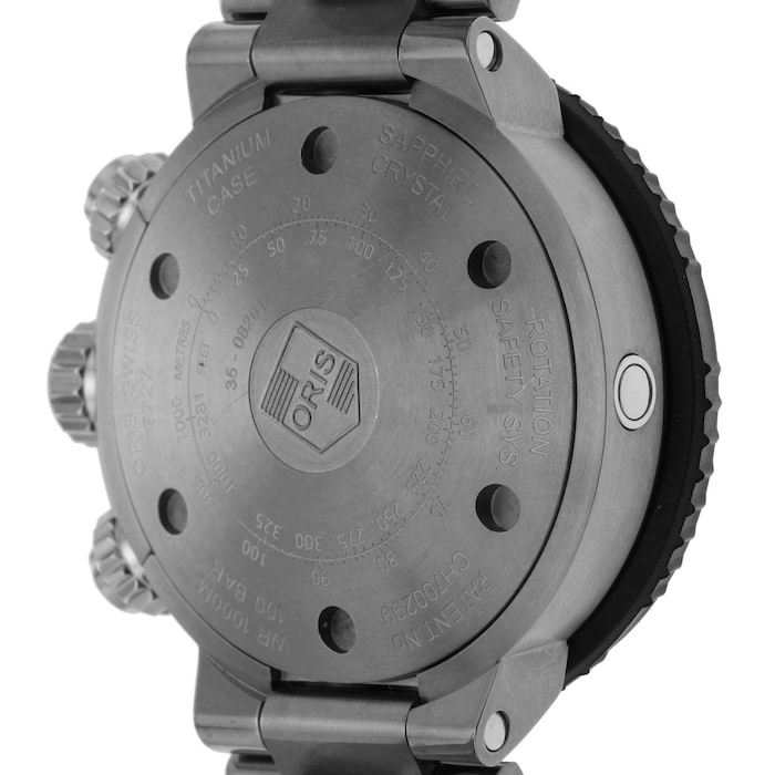 Pre-Owned Oris ProDiver Chronograph 01 774 7727 7154