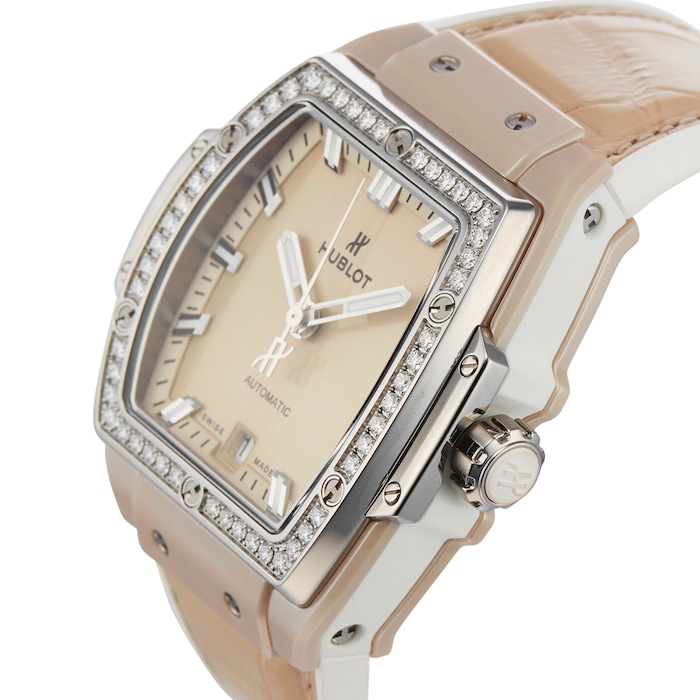 Pre-Owned Hublot Spirit Of Big Bang Beige 665.CZ.891B.LR.1204