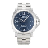 Pre-Owned Panerai Panerai Luminor Marina Specchio Blu PAM01316