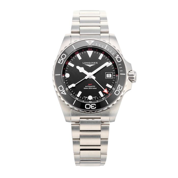 Pre-Owned Longines Hydroconquest GMT L3.790.4.56.6