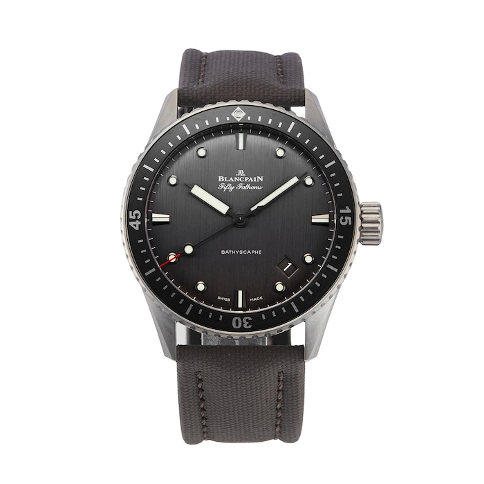 Pre-Owned Blancpain Bathyscaphe 5000 1210 G52A