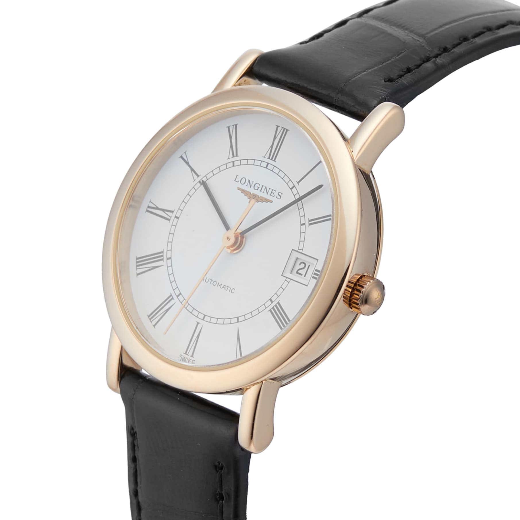 Pre-Owned Longines Elegant Collection 27.20mm Rose Gold