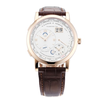 Pre-Owned A. Lange & Söhne Lange 1 Time Zone 41.9mm Rose Gold Pre-Owned A. Lange & Söhne Lange 1 Time Zone 41.9mm Rose Gold