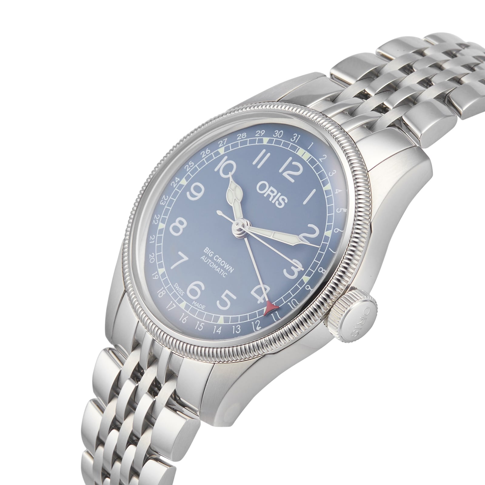 Pre-Owned Oris Big Crown Pointer Date 01 754 7741 4065-07 8 20 22