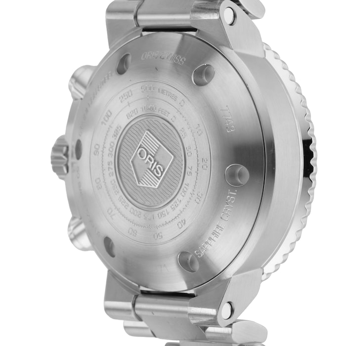 Pre-Owned Oris Oris Aquis Chronograph 45.50MM Stainless Steel