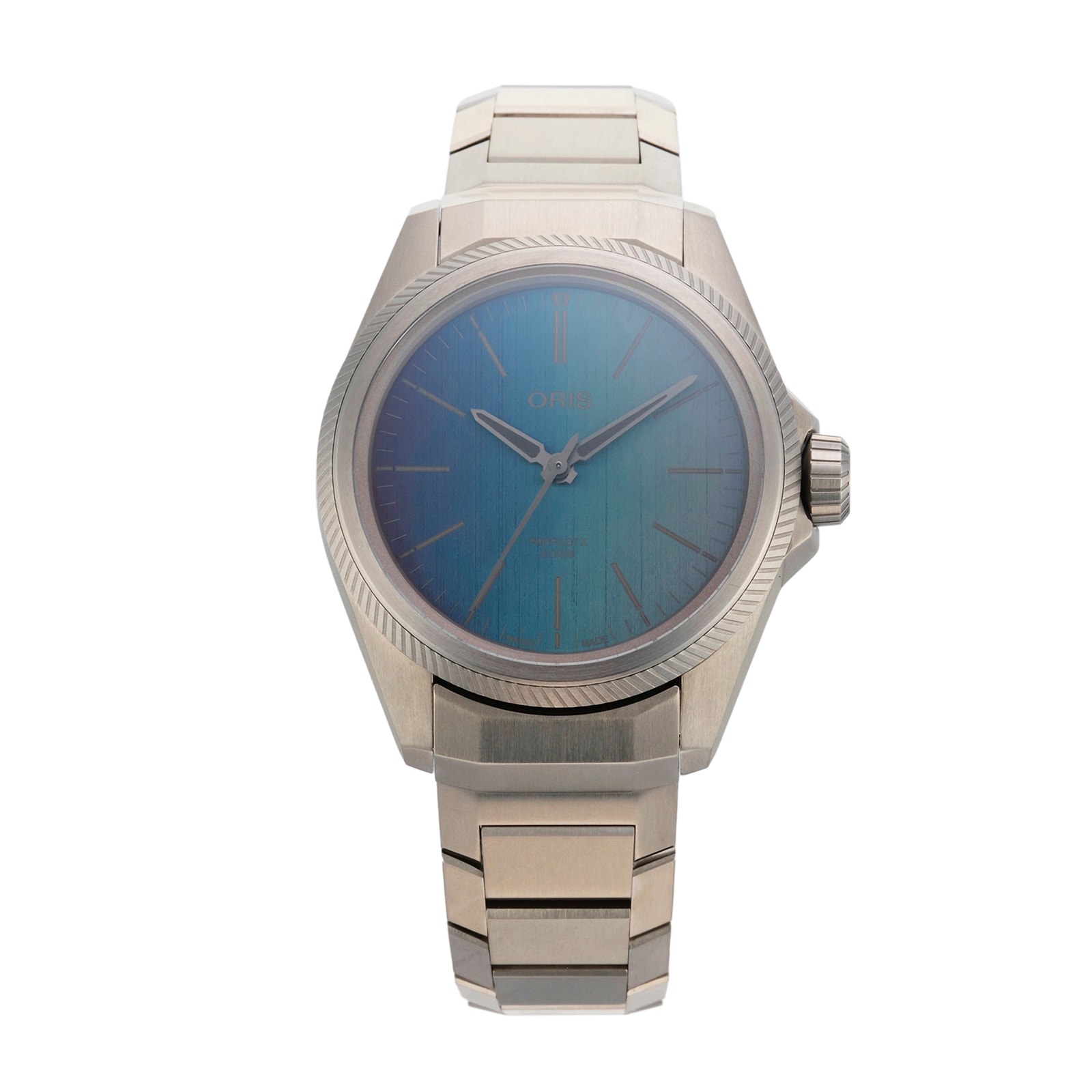 Pre-Owned Oris Propilot X Calibre 400 Laser 01 400 7778 7150-07 7 20 01TLC