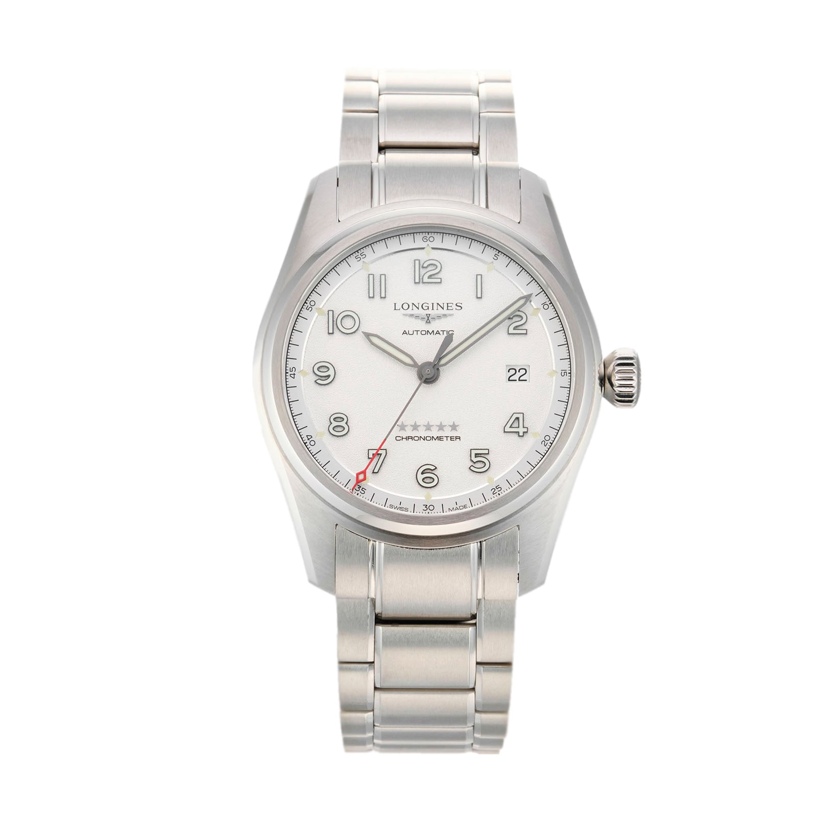 Pre-Owned Longines Spirit L3.810.4.73.6