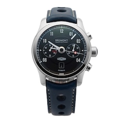 406001081490 - Jaguar J-MKII-BK-R-S 43mm Stainless Steel