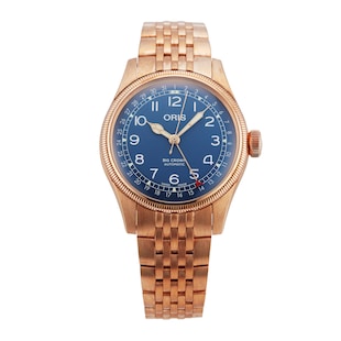 Pre-Owned Oris Big Crown Bronze Pointer Date 40mm Bronze and Stainless Steel 01 754 7741 3165