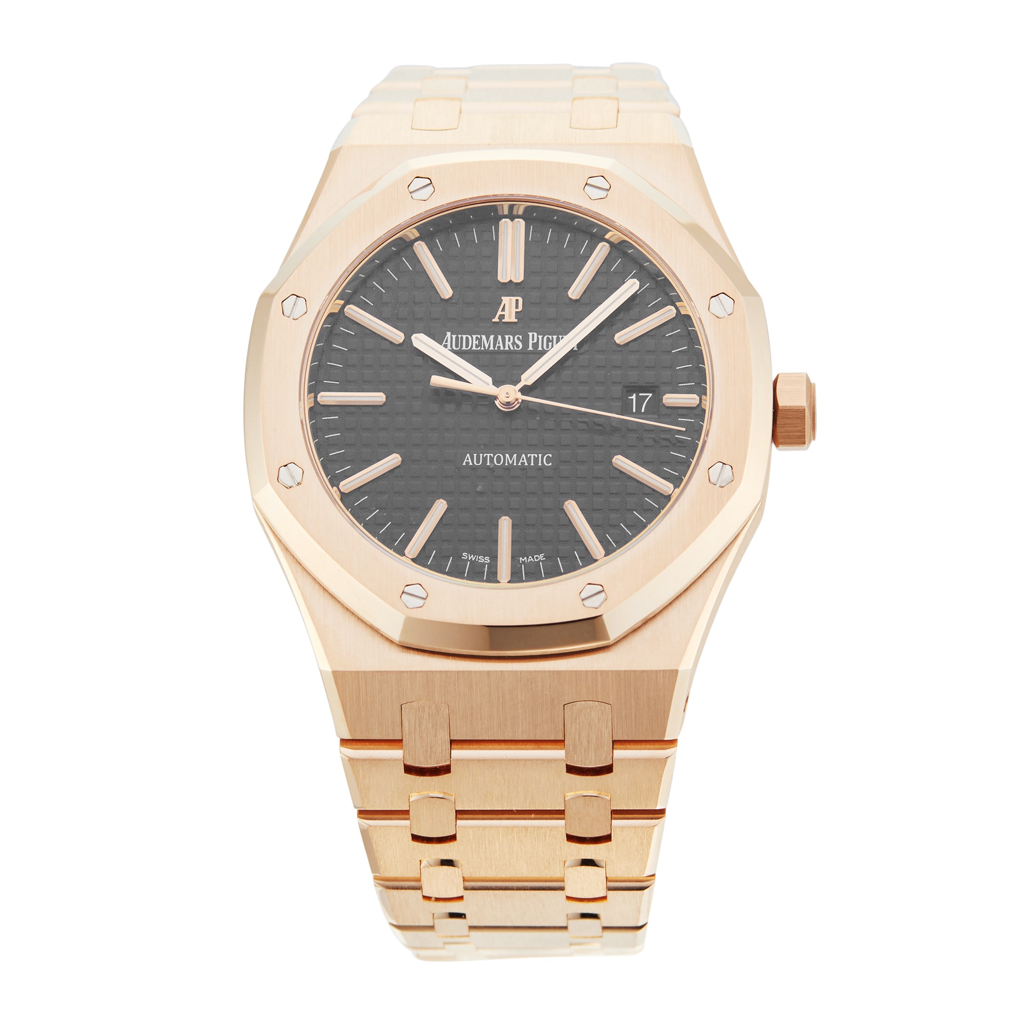Pre-Owned Audemars Piguet Royal Oak Selfwinding 41MM Rose Gold Pre-Owned Audemars Piguet Royal Oak Selfwinding 41MM Rose Gold