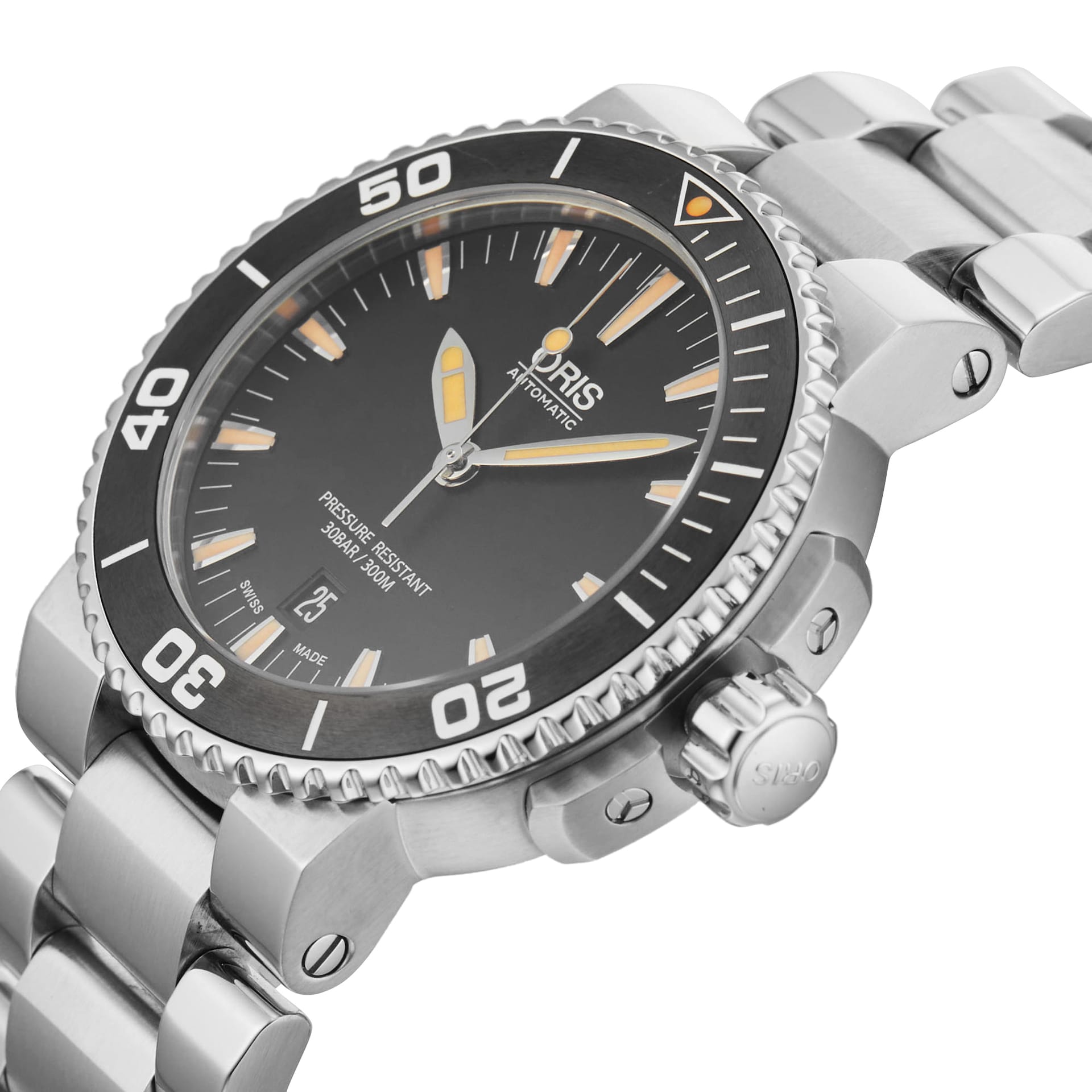 Pre-Owned Oris Aquis Date 43MM Stainless Steel