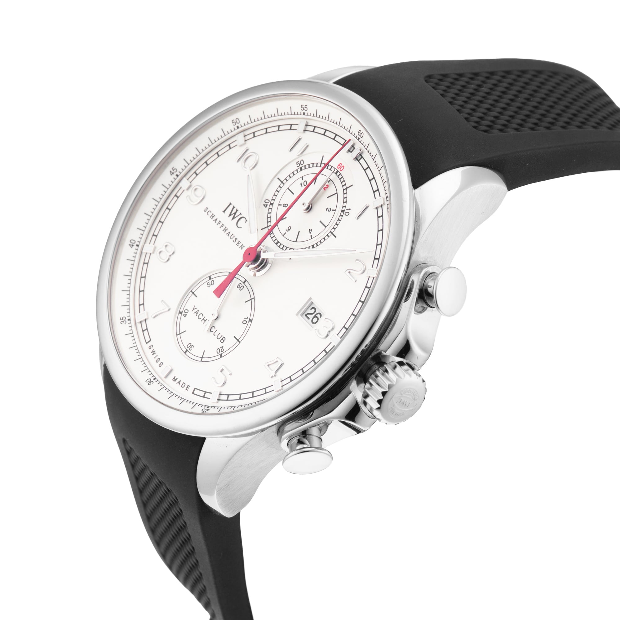 Pre-Owned IWC Portugieser Yacht Club Chronograph 45.4mm Stainless Steel