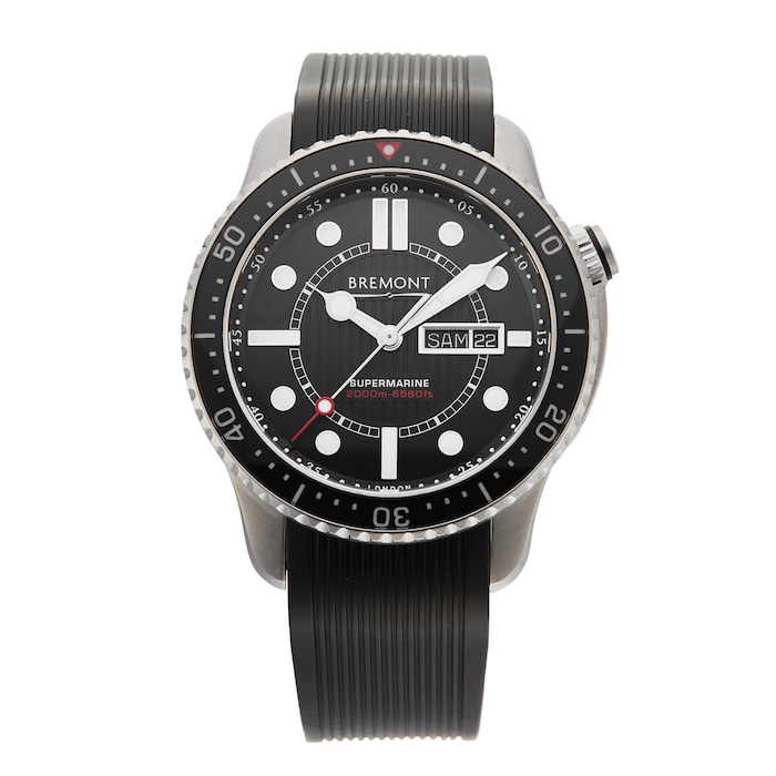 Pre-Owned Bremont Supermarine S2000 45MM Stainless Steel S2000/BK