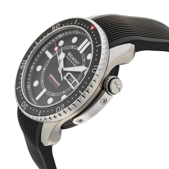 Pre-Owned Bremont Supermarine S2000 45MM Stainless Steel S2000/BK