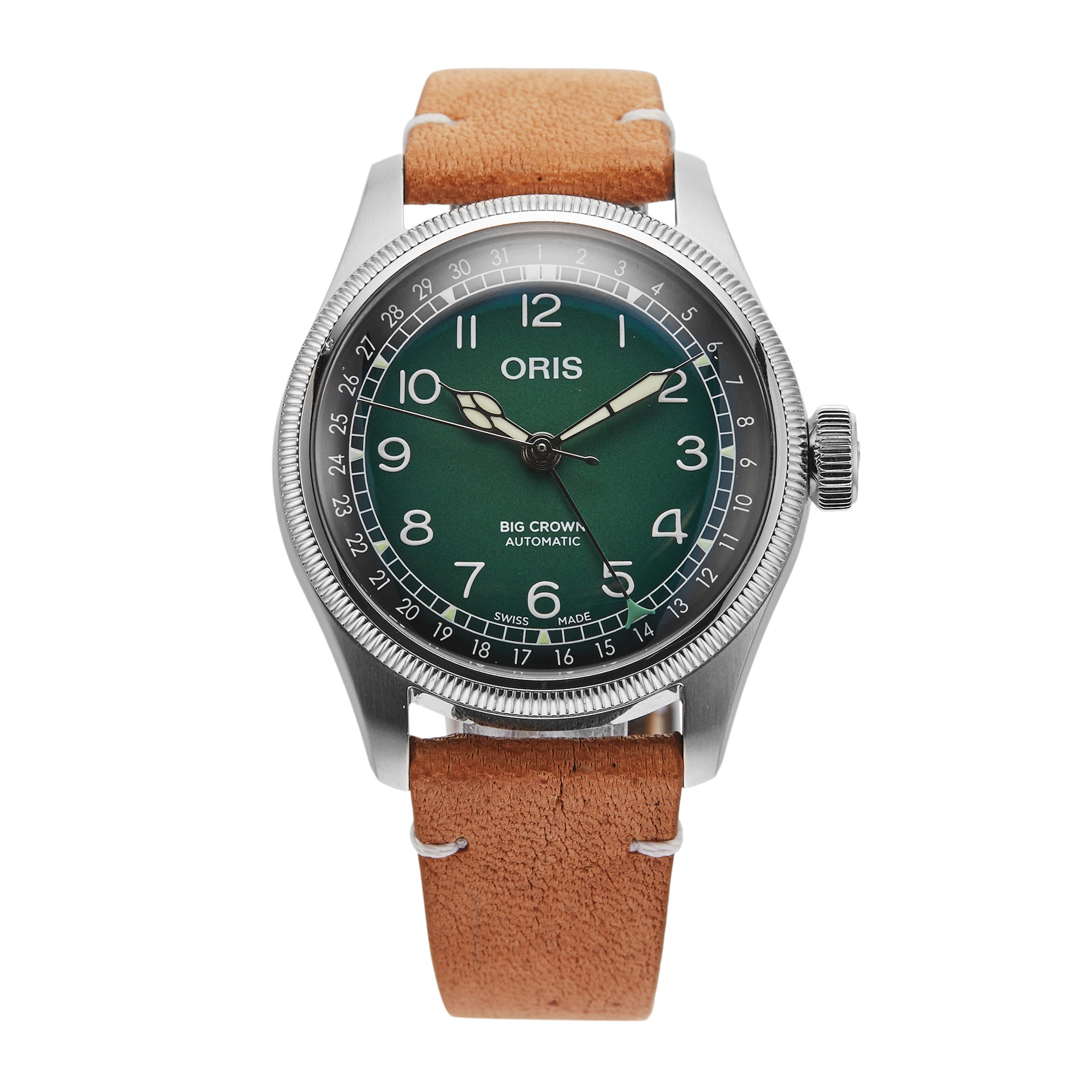 Pre-Owned Oris Big Crown x Cervo Volante 38MM Stainless Steel