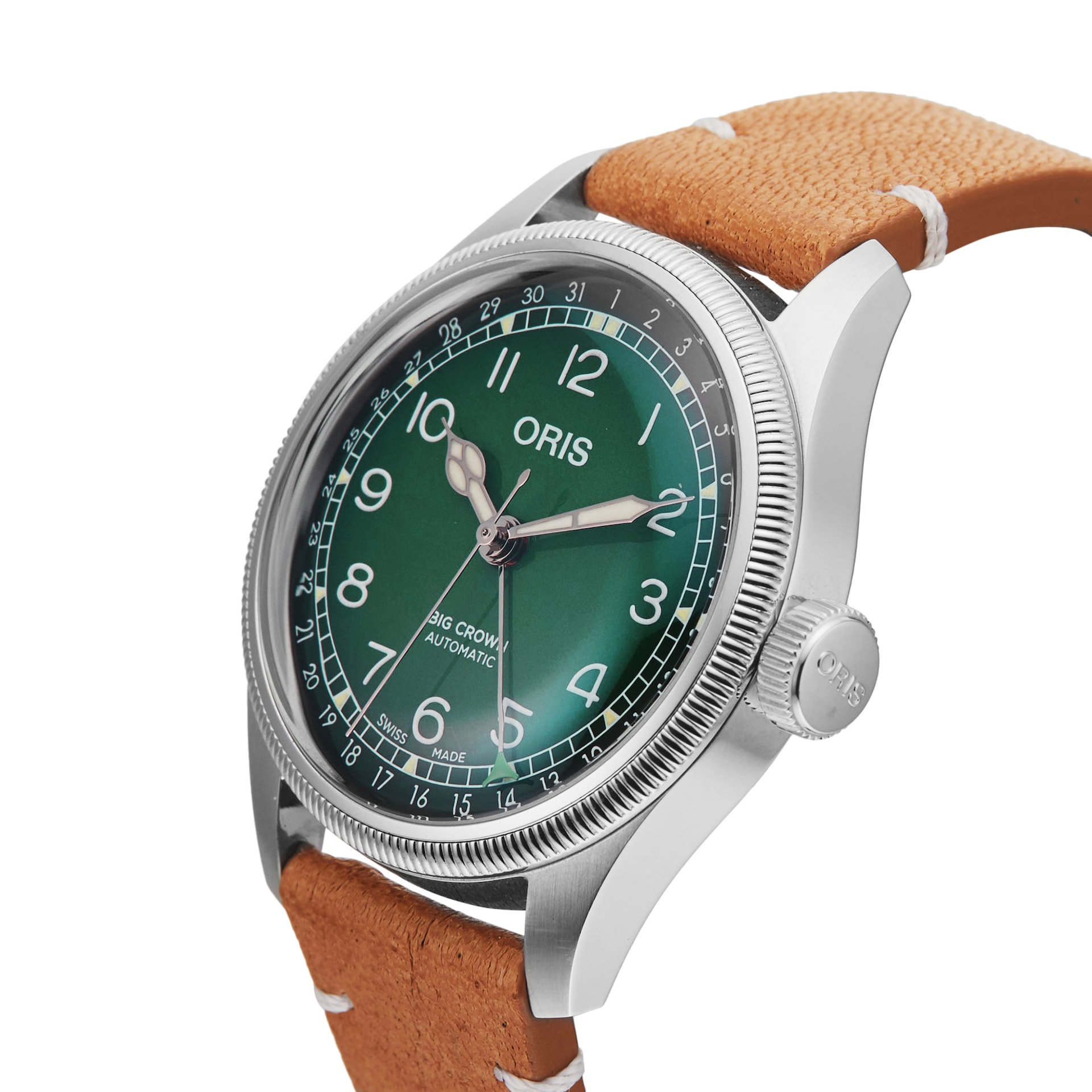 Pre-Owned Oris Big Crown x Cervo Volante 38MM Stainless Steel