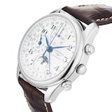 Pre-Owned Longines Master Collection Chrono Moonphase  40mm Stainless steel