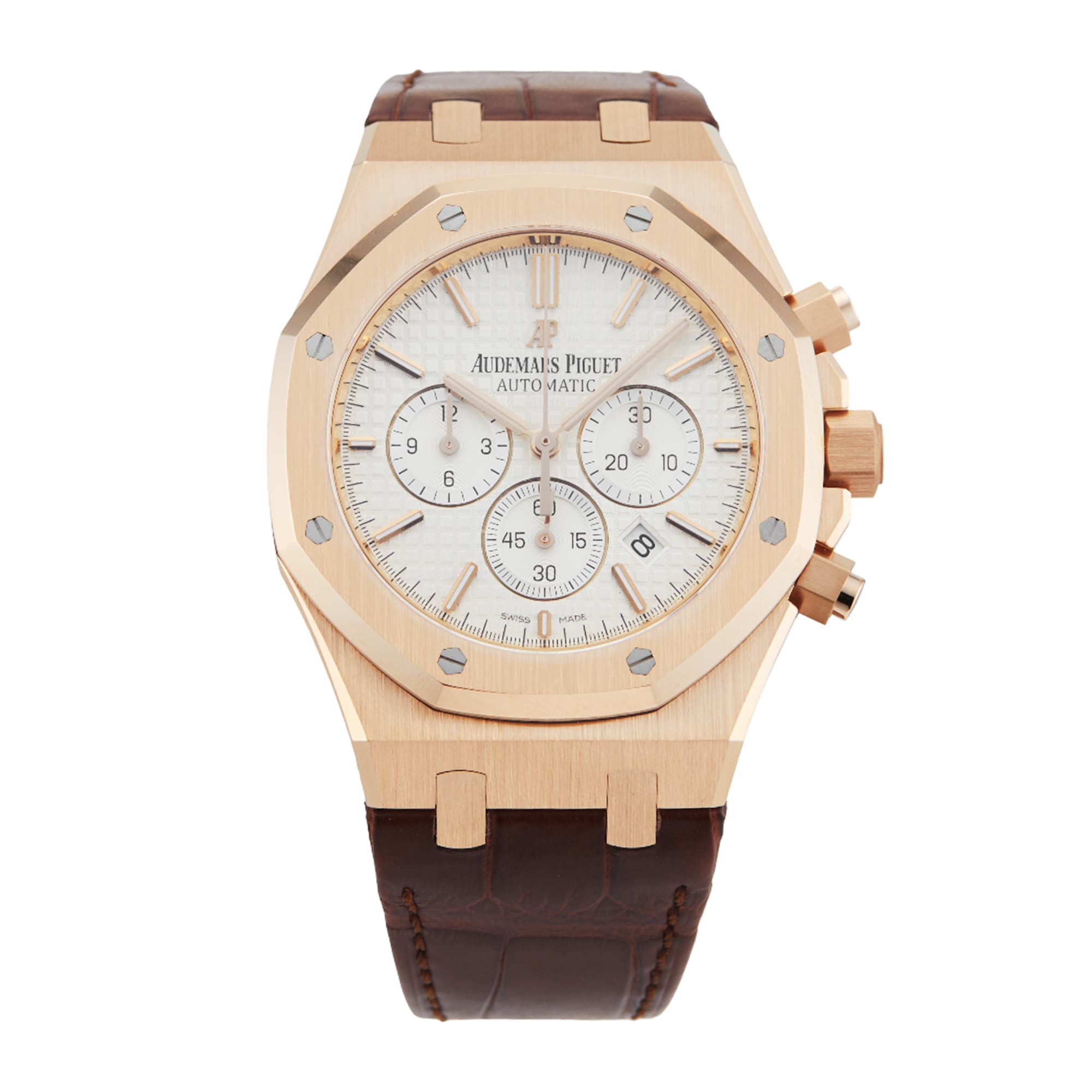 Pre-Owned Audemars Piguet Royal Oak Chronograph 41mm Rose Gold Pre-Owned Audemars Piguet Royal Oak Chronograph 41mm Rose Gold