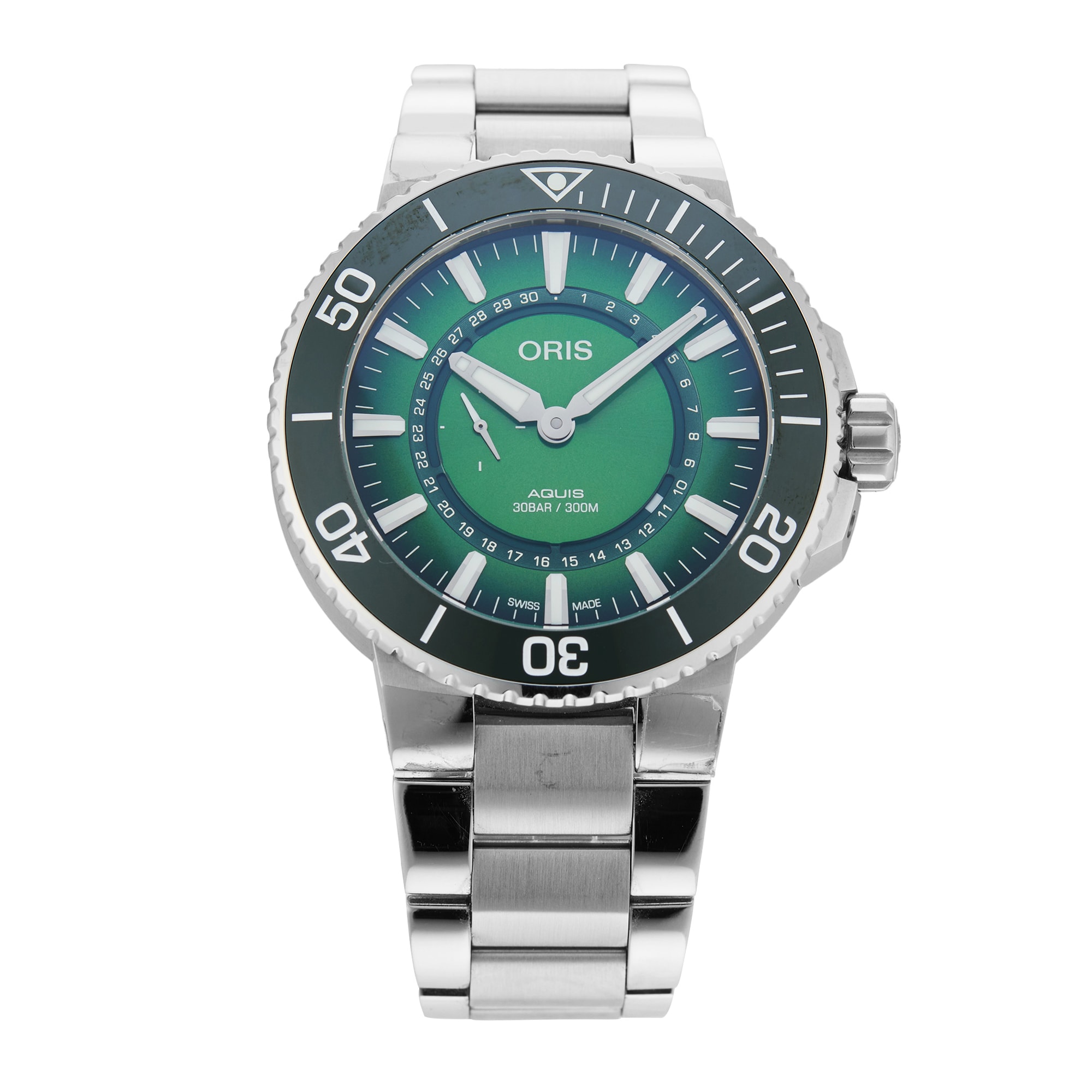Pre-Owned Oris Aquis Hangang Limited Edition 43.50mm Stainless Steel Pre-Owned Oris Aquis Hangang Limited Edition 43.50mm Stainless Steel