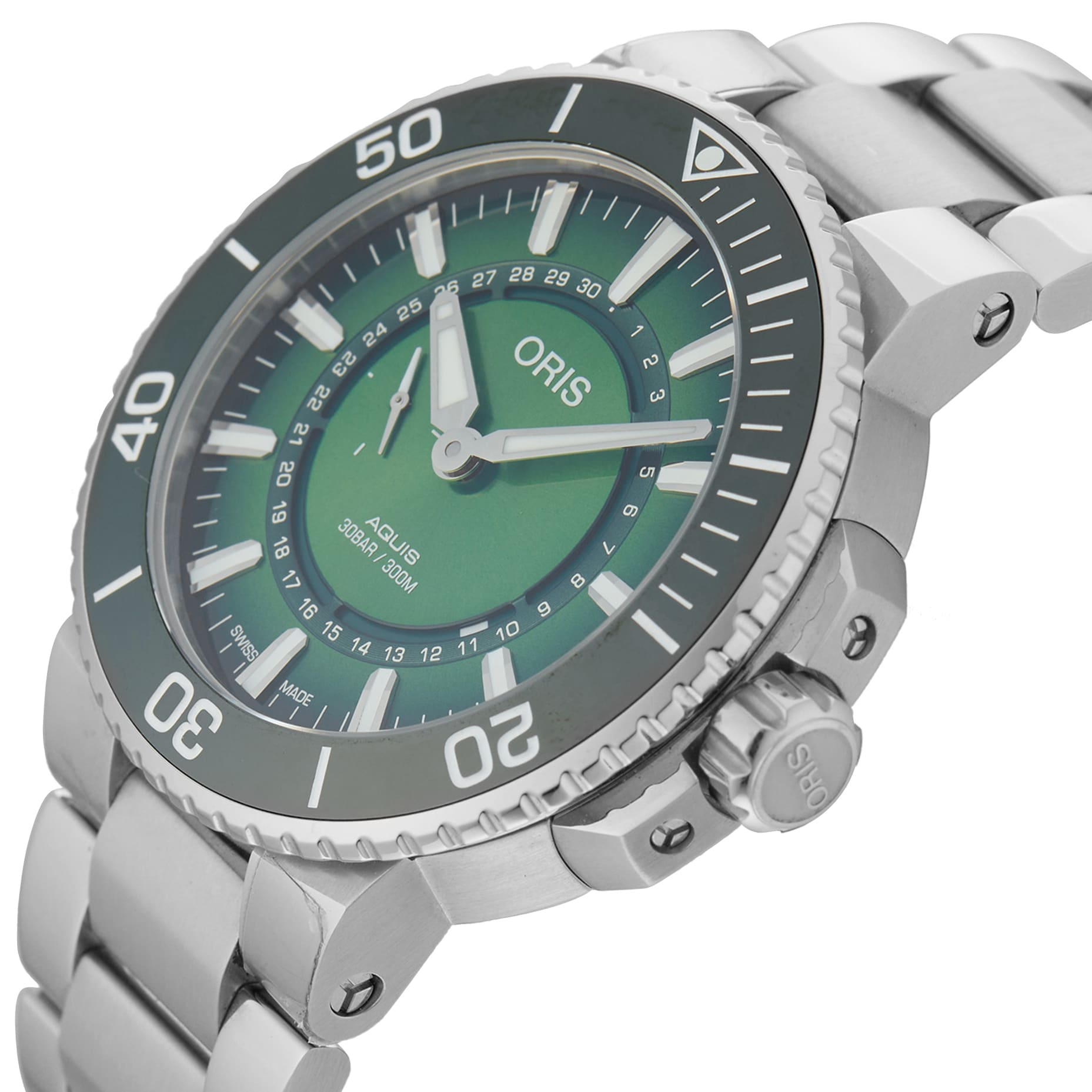 Pre-Owned Oris Aquis Hangang Limited Edition 43.50mm Stainless Steel Pre-Owned Oris Aquis Hangang Limited Edition 43.50mm Stainless Steel