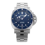 Pre-Owned Panerai Submersible Blue Notte PAM01068