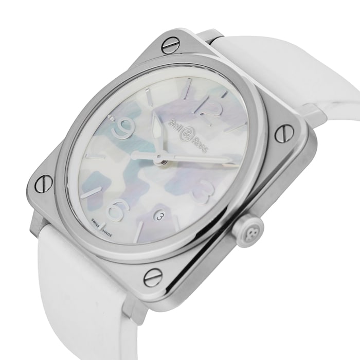 Pre-Owned Bell & Ross Camouflage 39mm Stainless Steel