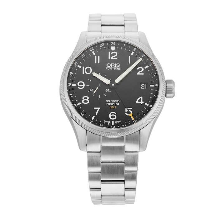 Pre-Owned Oris Big Crown ProPilot GMT Small Second 32.20MM Stainless Steel